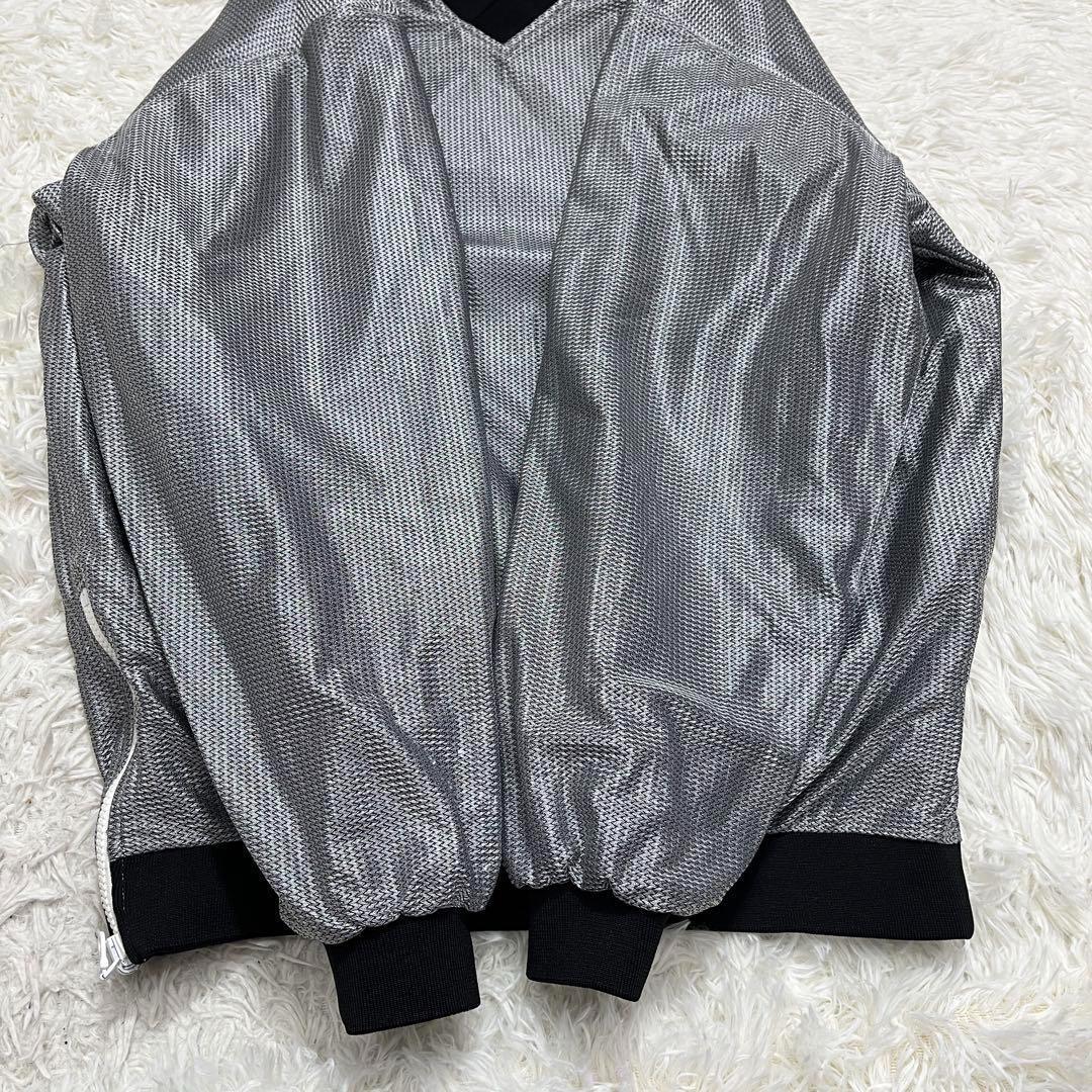 90s adidas アディダス　リバーシブル　ナイロン ピステ　国旗タグ