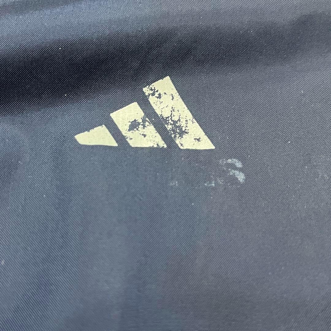 90s adidas アディダス　リバーシブル　ナイロン ピステ　国旗タグ