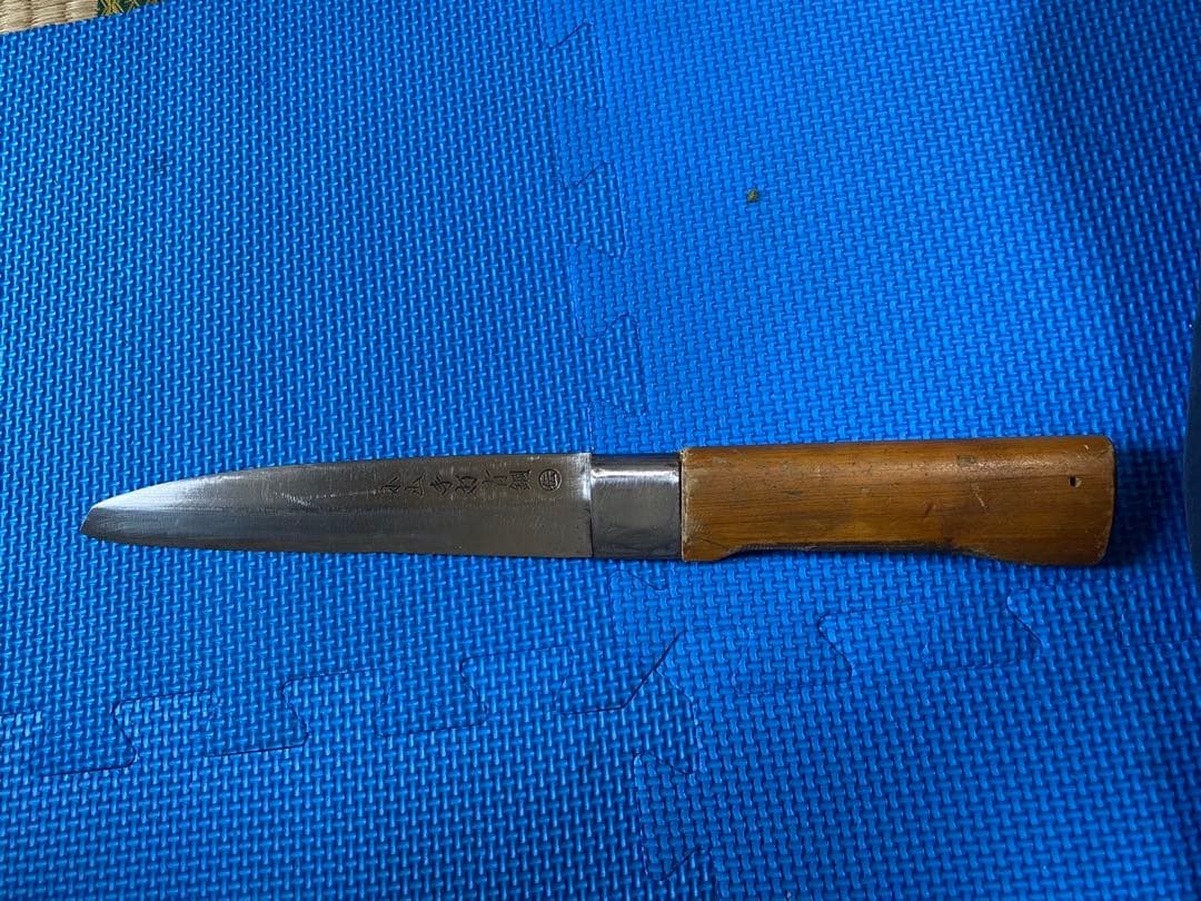 小山手打ち 包丁 約32.5cm 青紙
