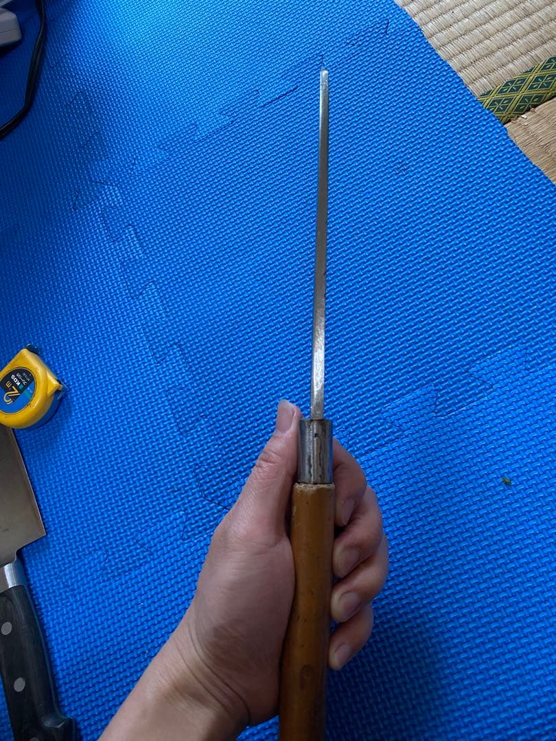 小山手打ち 包丁 約32.5cm 青紙