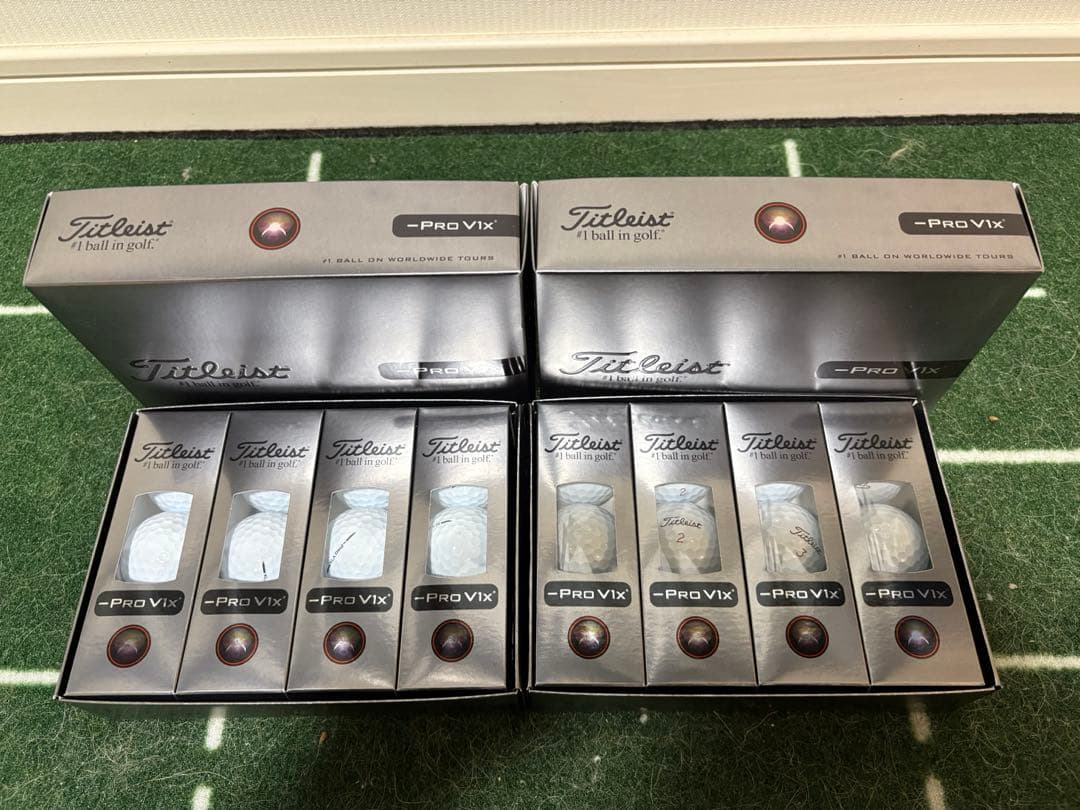 2026モデルTitleist ProV1x レフトダッシュ 白 2ダース
