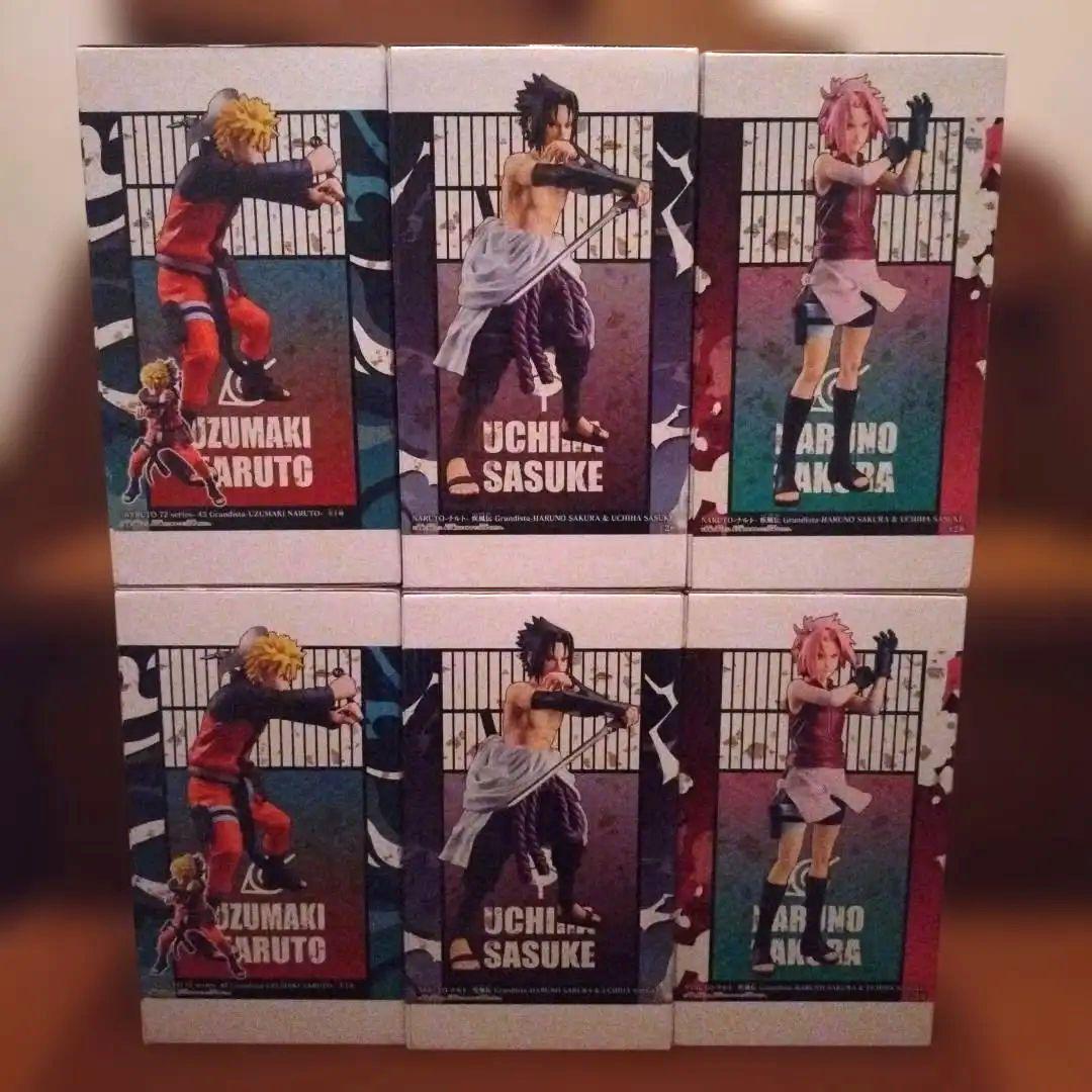 NARUTO Grandista フィギュア ナルト サスケ サクラ 3種セット