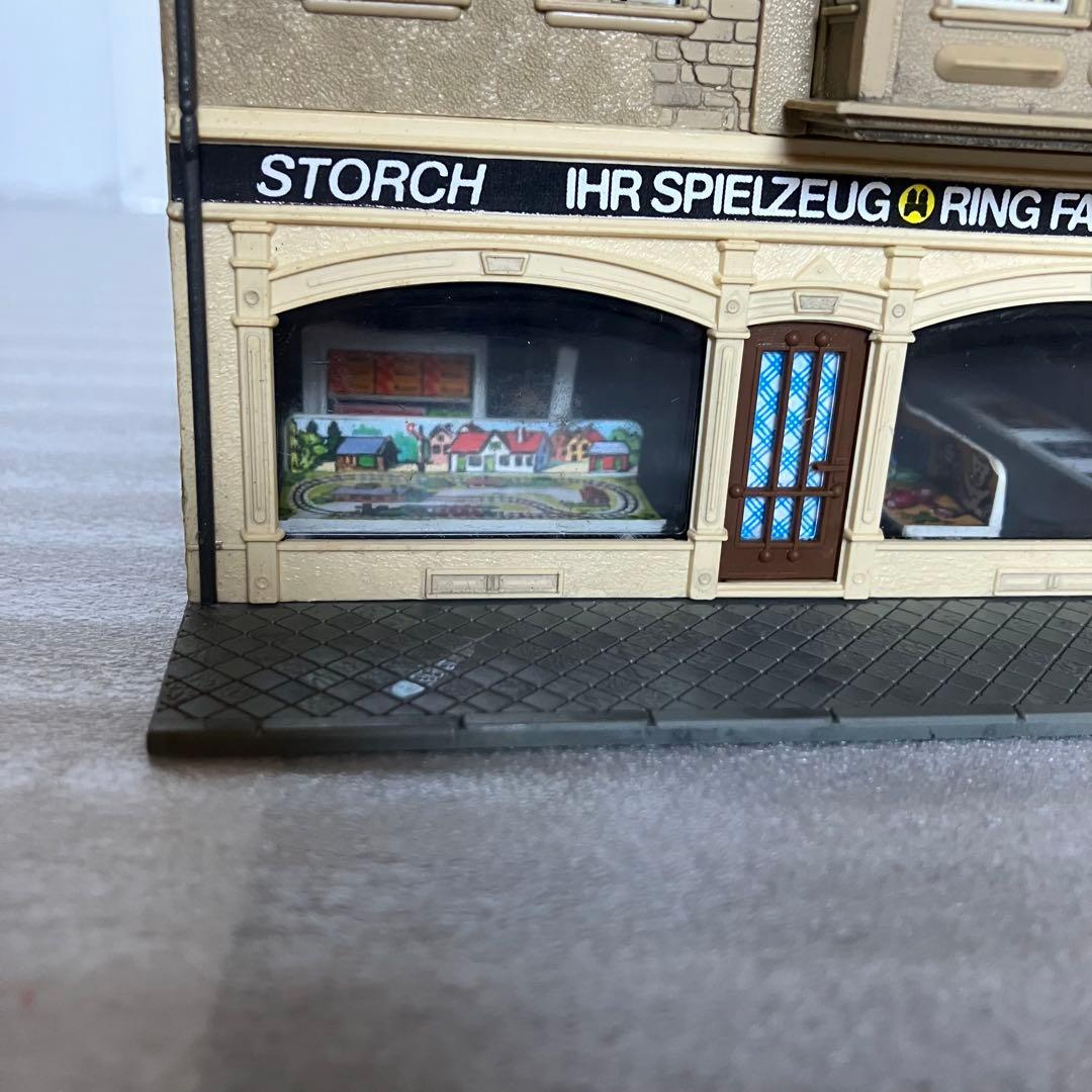 3F POLA ポーラ 1/87 西欧のビル おもちゃ屋 ジオラマ 完成品