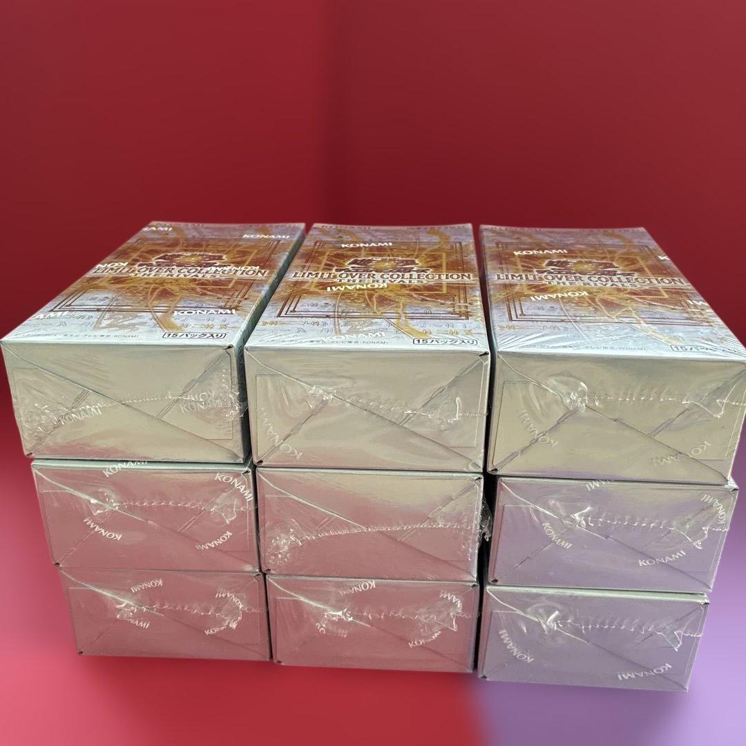 遊戯王 リミットオーバーコレクション ライバルズ 9BOX シュリンク付き