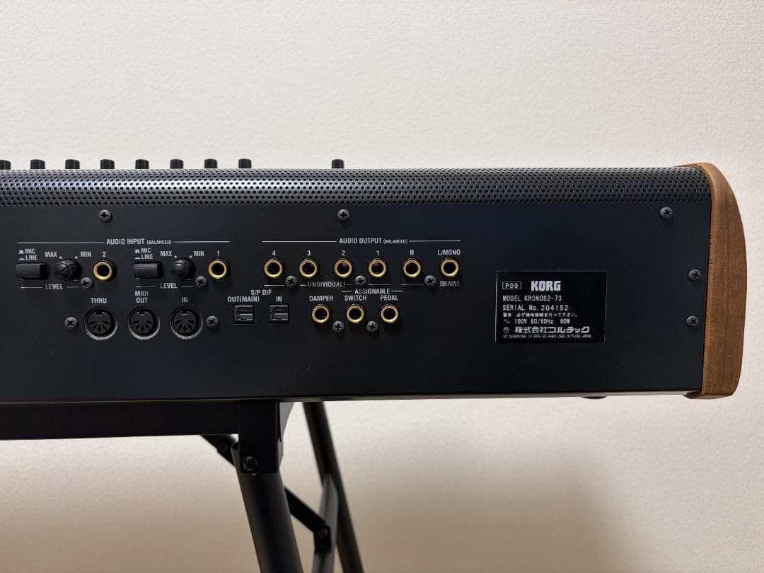 KORG KRONOS2 73鍵 ワークステーション 使用少 動作確認済
