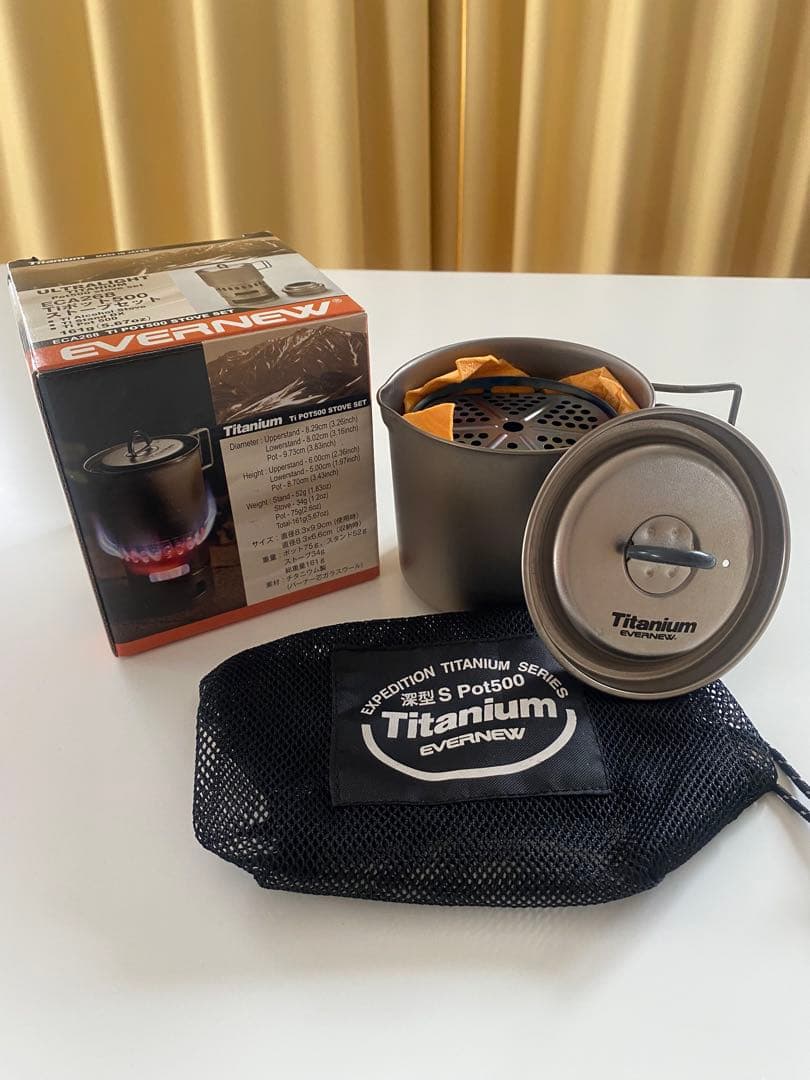 ECA268 Ti Pot500 ストーブセット