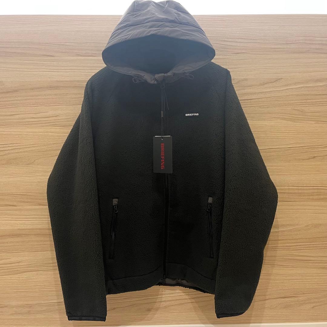 新品★49,500円 BRIEFING ボアフルジップパーカー ジャケット M