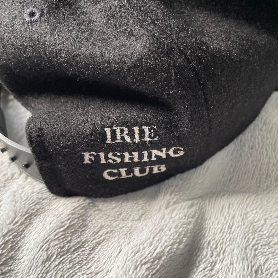 Irie Fishing Club 黒 キャップ　ウール素材