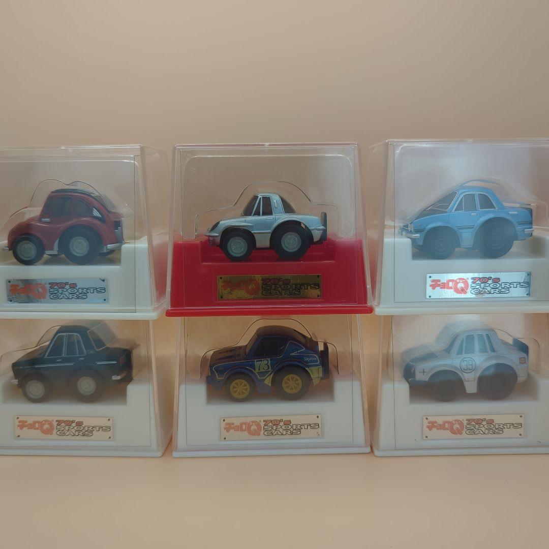 チョロQ　CRT2004・トヨタラリーヒストリー・70'sスポーツカーセット