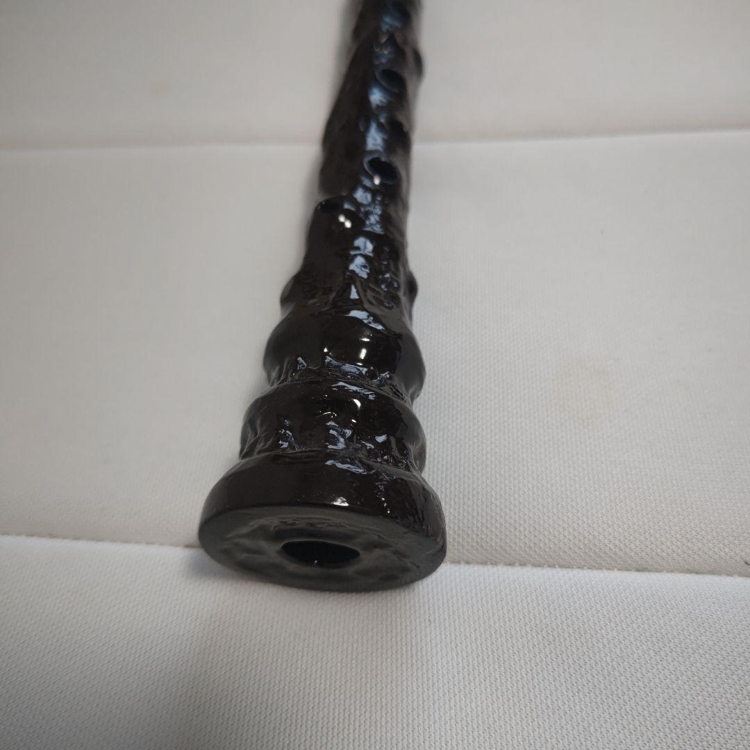 黒 尺八 　黒漆塗り