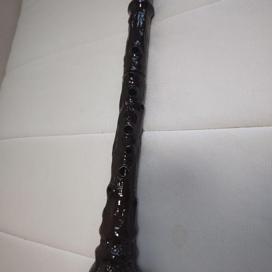 黒 尺八 　黒漆塗り
