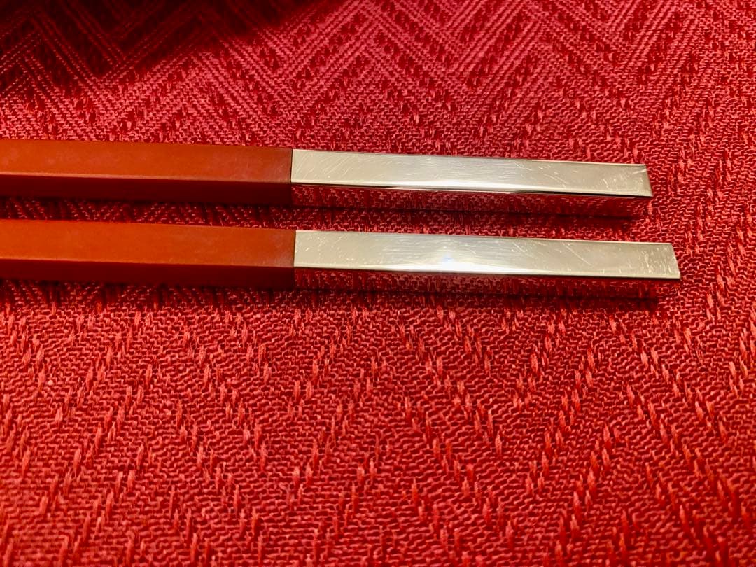 【fumiさま専用商品】クリストフル ユニ 箸袋無し 6膳アソートセット
