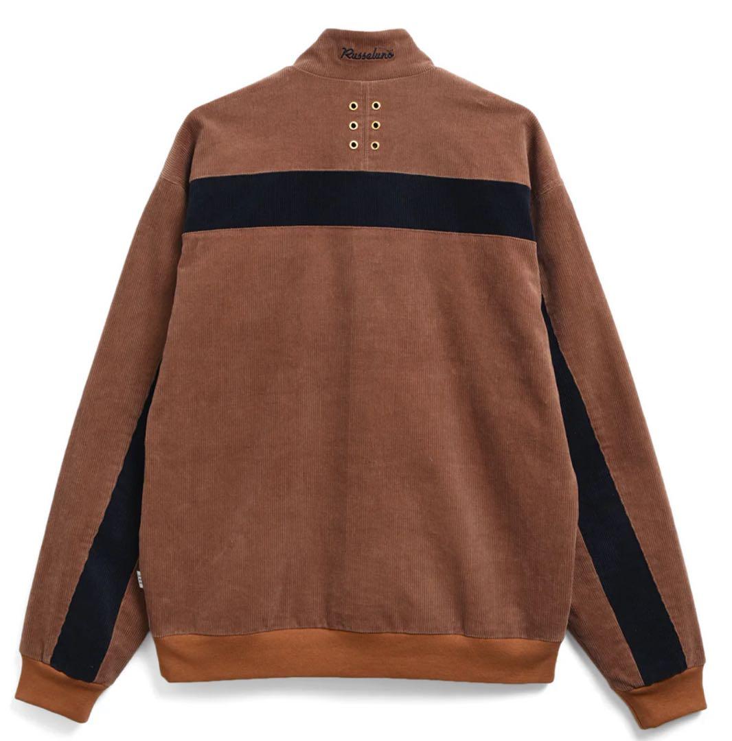 【RUSSELUNO】新品コーデュロイアノラックブルゾン　ゴルフ　メンズＸＬ
