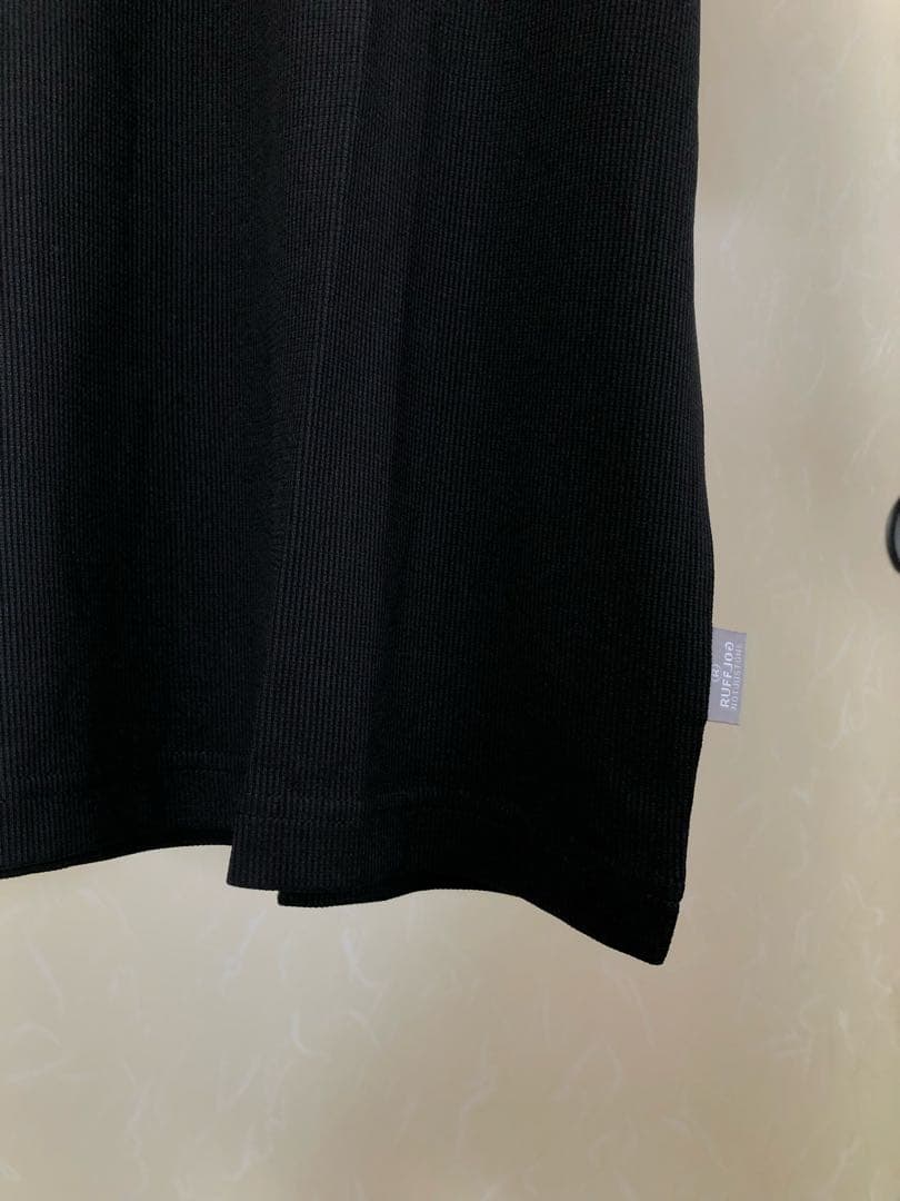 RUFFLOG MOCK NECK SHIRTS ブラック 未使用