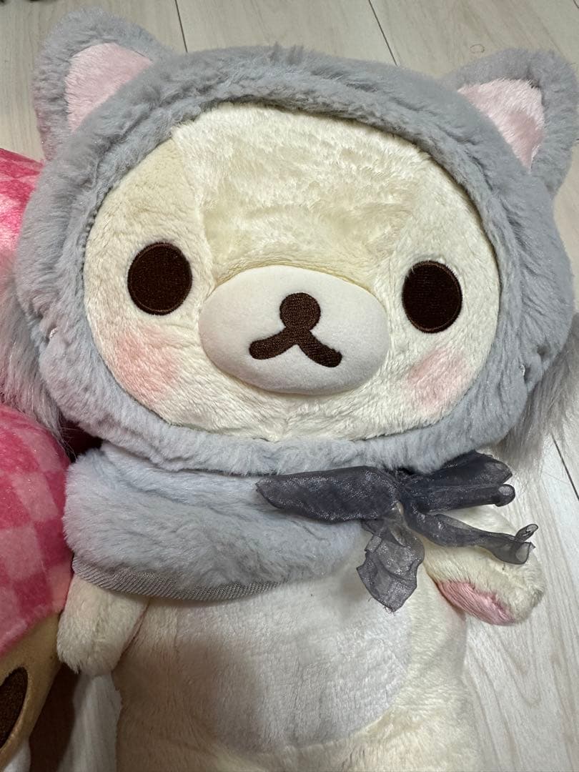 コリラックマキャット　ぬいぐるみM リラックマ チシャ猫　2点セット