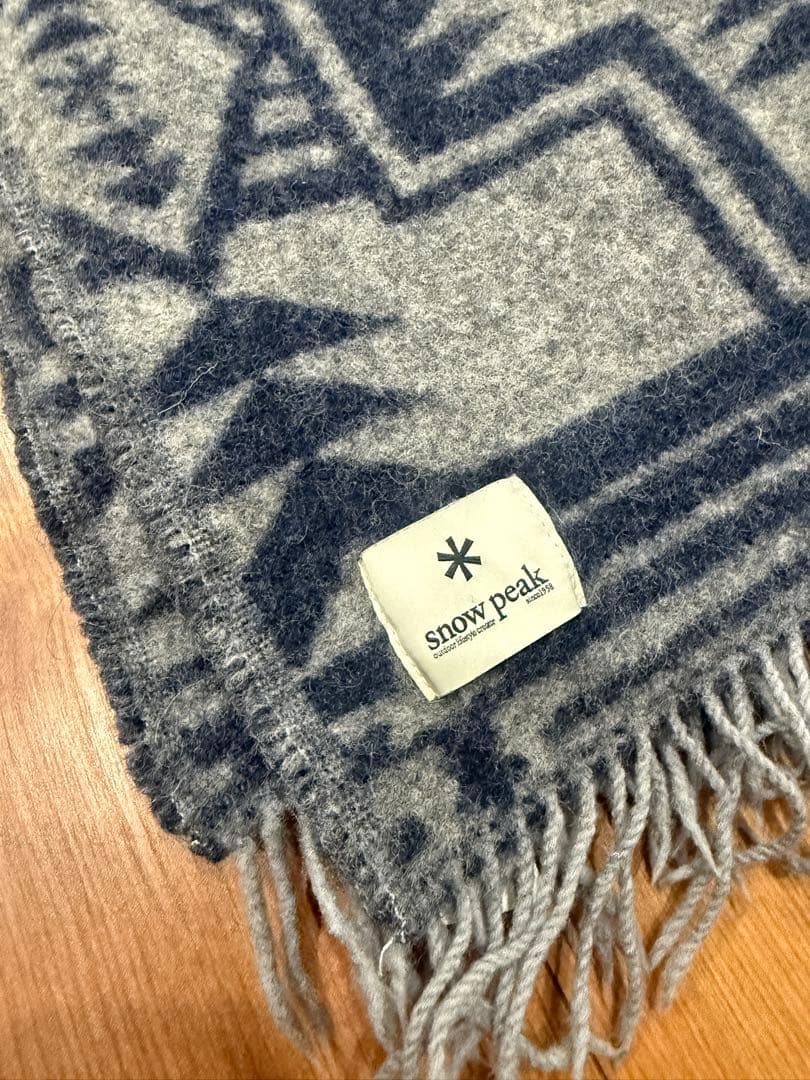 peak シェットランドウールJQブランケット【廃盤品】