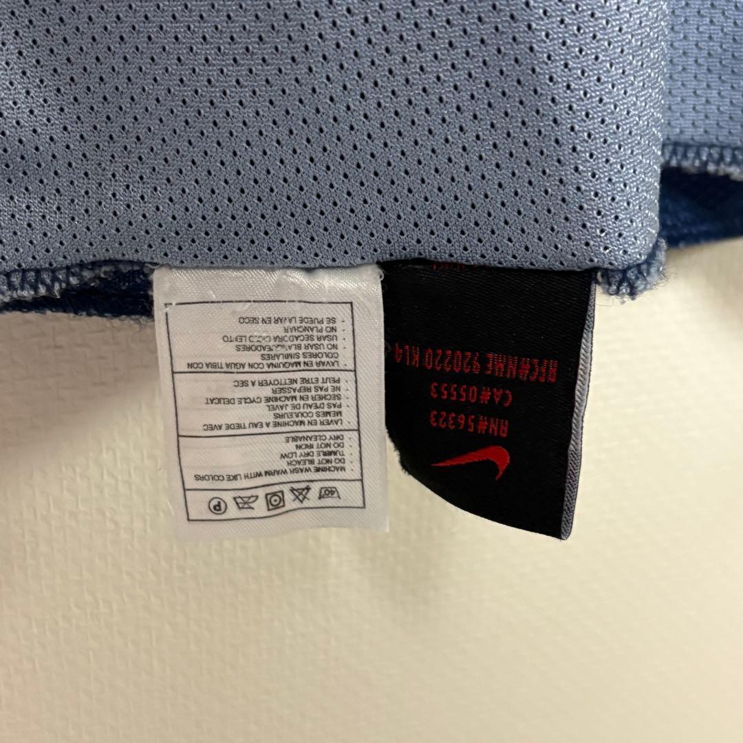 希少 JORDAN リバーシブル タンクトップ バスケ ネイビー グレー XXL