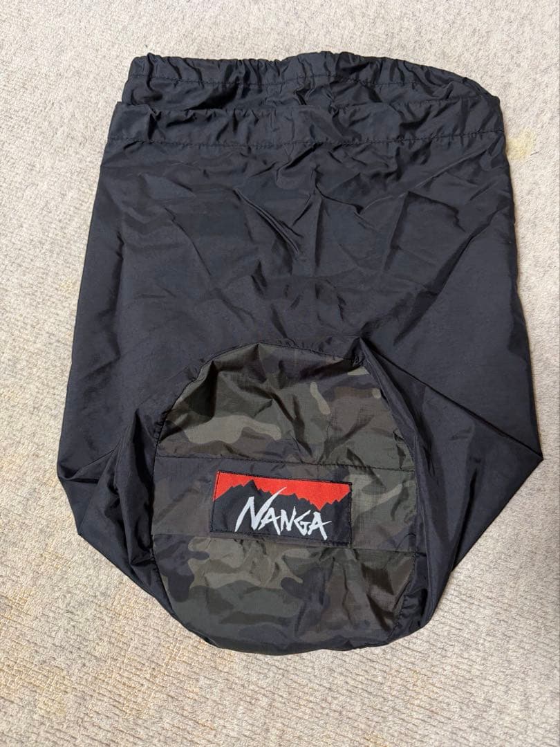 カモフラ限定カラー ナンガ×山渓50周年限定カモ 450 NANGAシュラフ