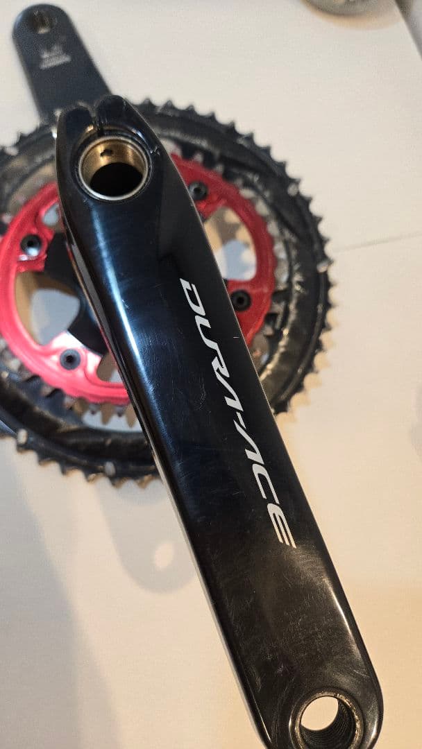 【値引き中‼️】DURA-ACE 91系53/36 90°楕円ギア 175mm