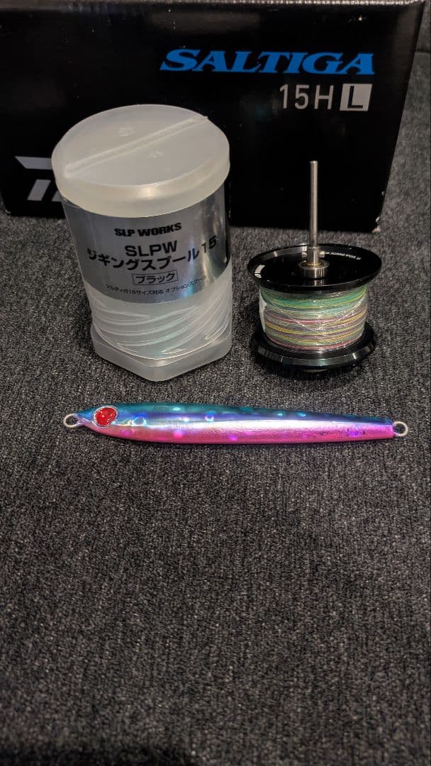 ダイワ Saltiga 15HL ソルティガ 左巻き 替えスプール ジギング