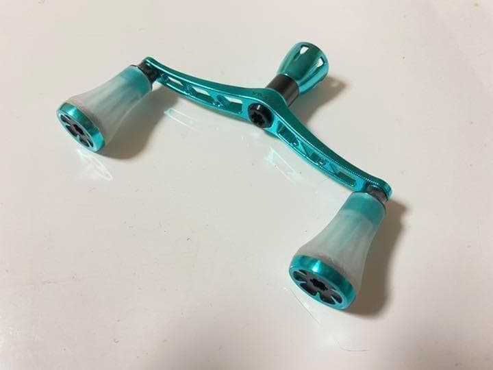 ゴメクサス　ダブルハンドル　98mm TPEノブダイワ　エメラルダスカラー