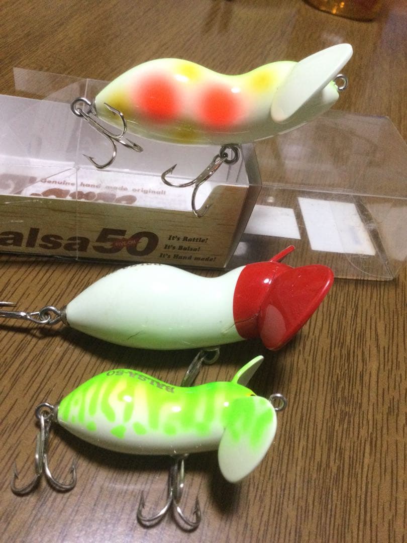 バルサ50 トップウォーター　ルアー　ノイジー