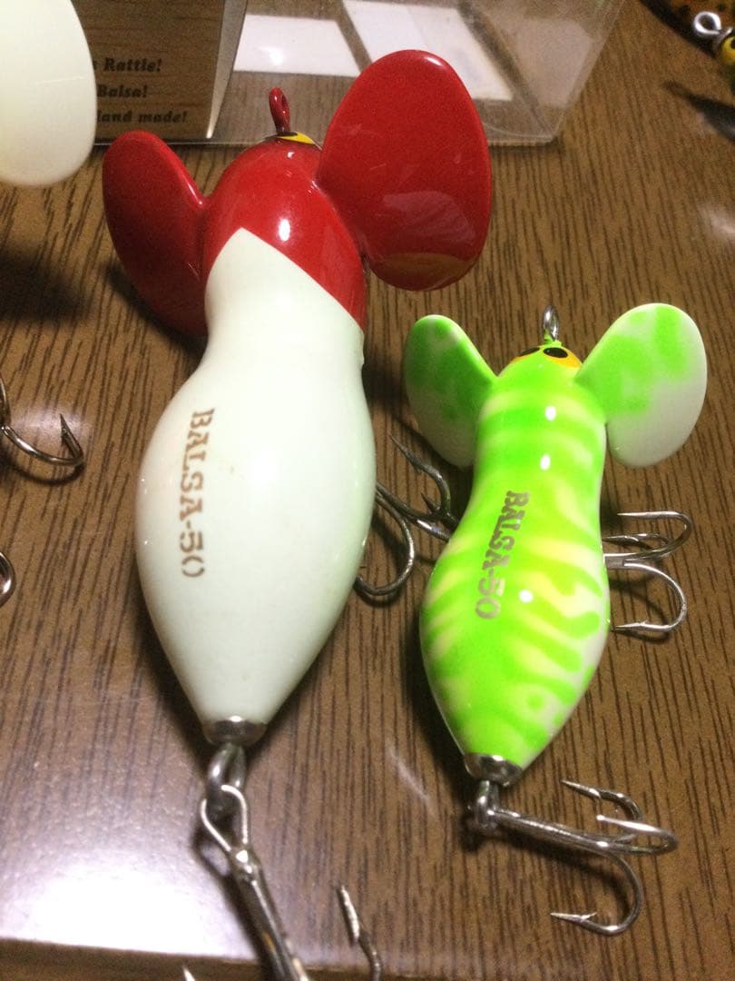 バルサ50 トップウォーター　ルアー　ノイジー