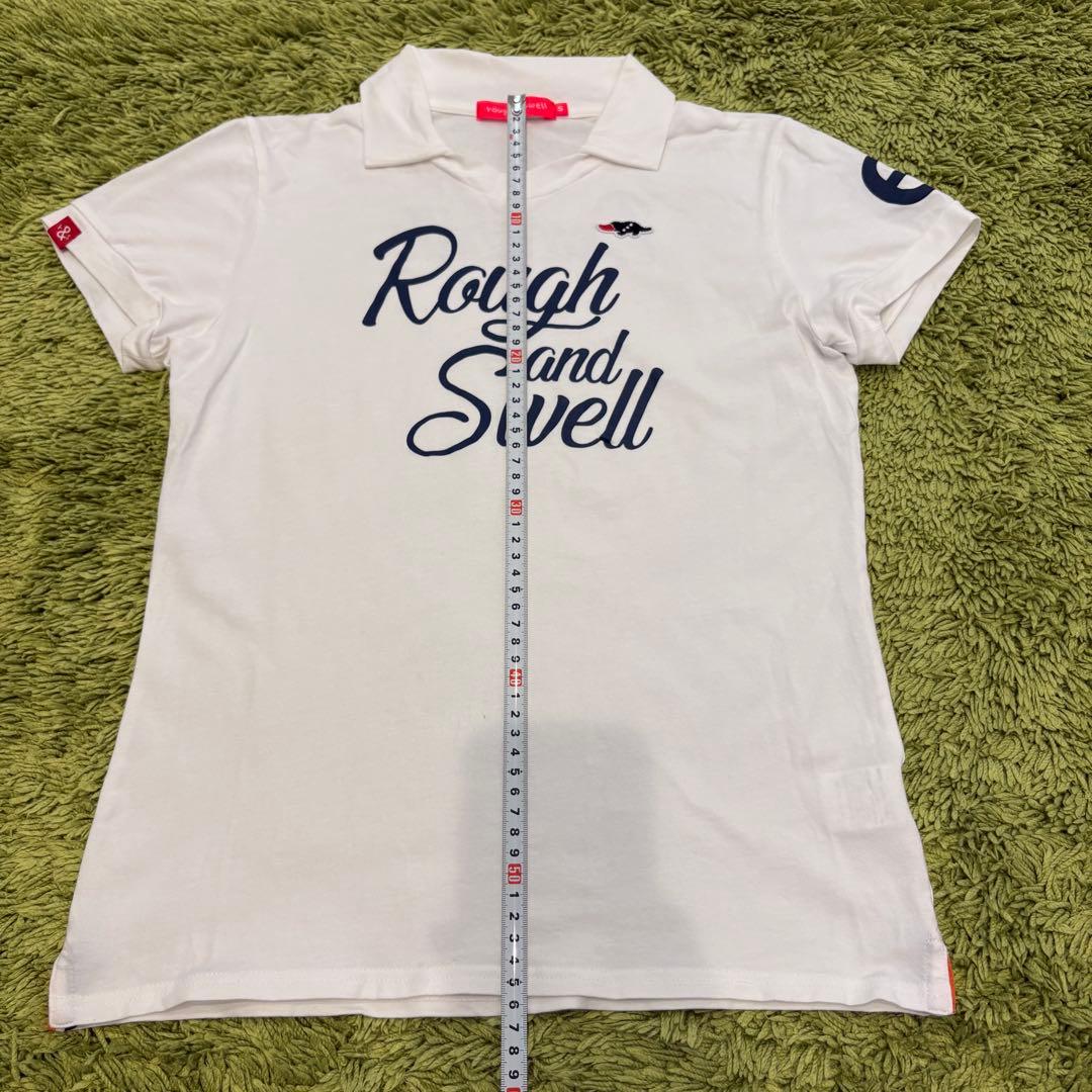 ROUGH&SWELL ラフアンドスウェル 襟付きシャツ tシャツ ホワイト Ｓ