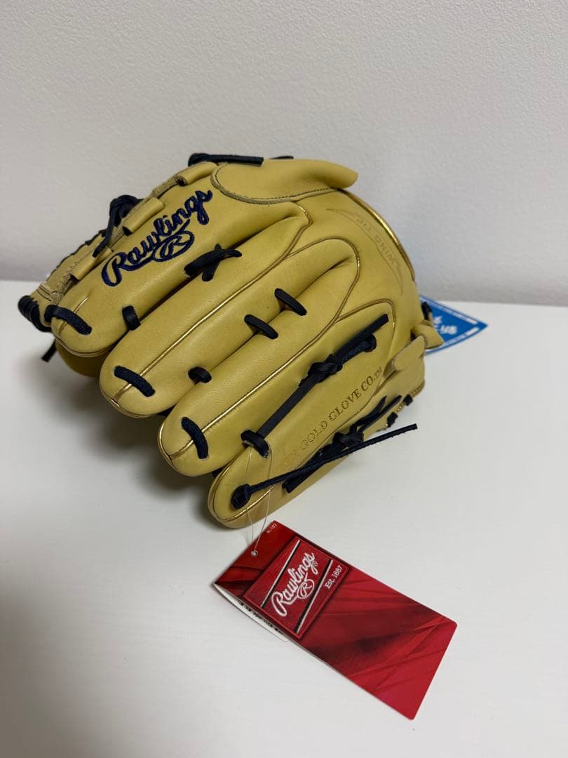 Rawlings 軟式グローブ 投手用　クリームカラー