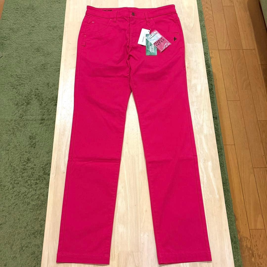 パーリーゲイツ☆新品 ドライストレッチドビーカルゼ 5ポケットパンツ