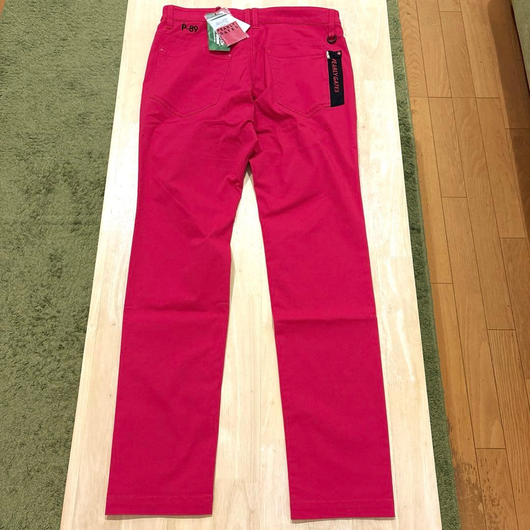 パーリーゲイツ☆新品 ドライストレッチドビーカルゼ 5ポケットパンツ