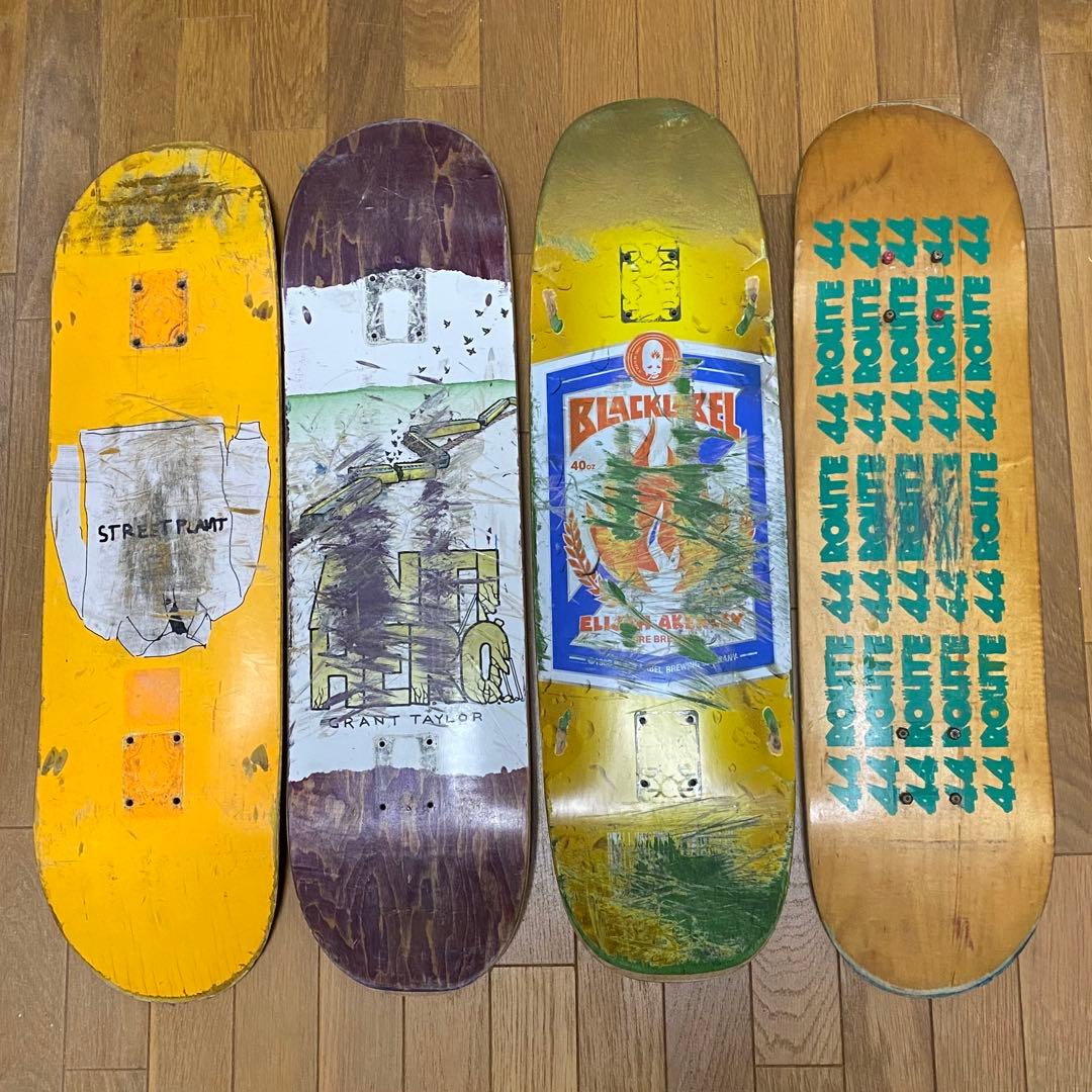 廃デッキ　black label antihero ブラックレーベル　アンタイ