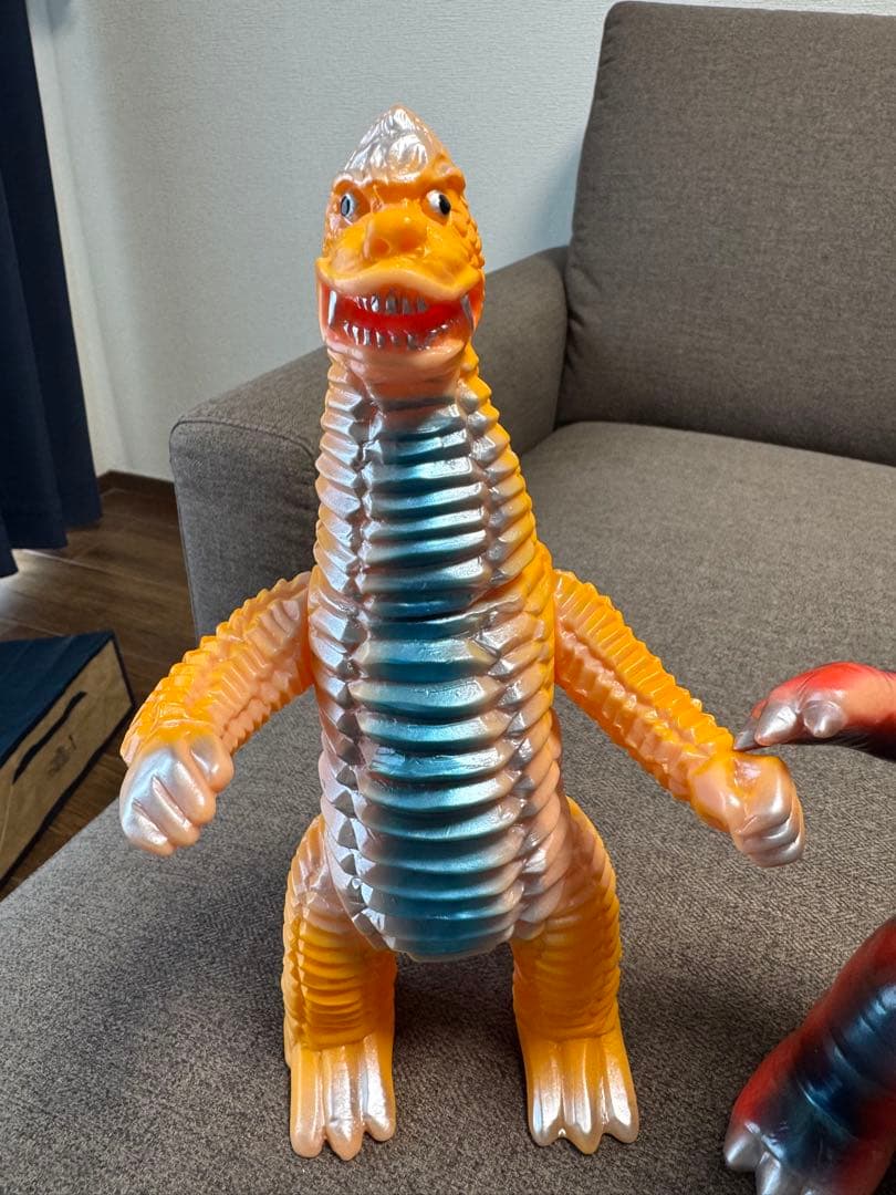 ブルマァク　レッドキング　ゴモラ　怪獣シリーズ レトロカラー