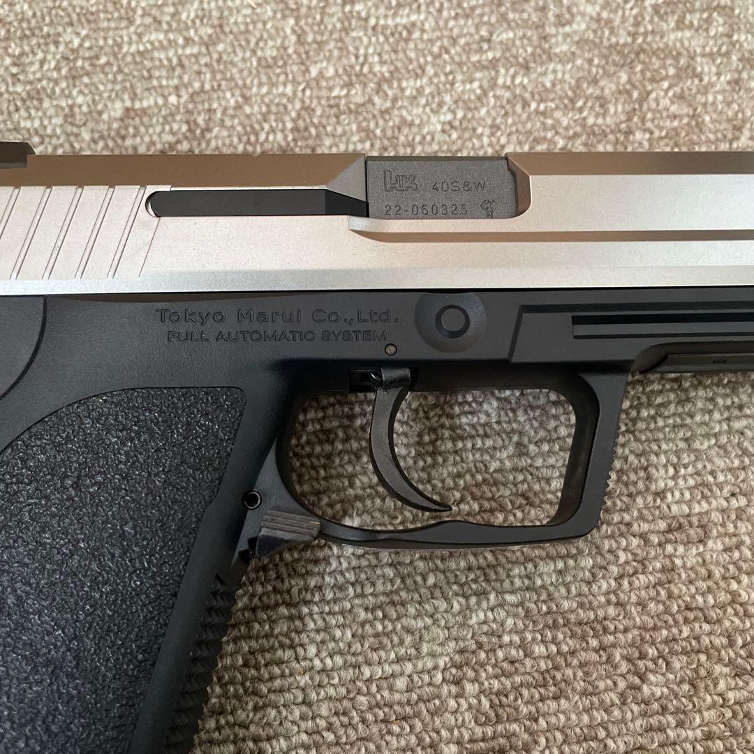 東京マルイ H&K USP 電動ガン シルバースライド ASGK認証品