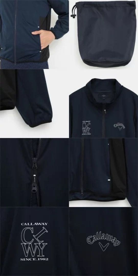 Callaway STAR STRETCH フルジップブルゾン