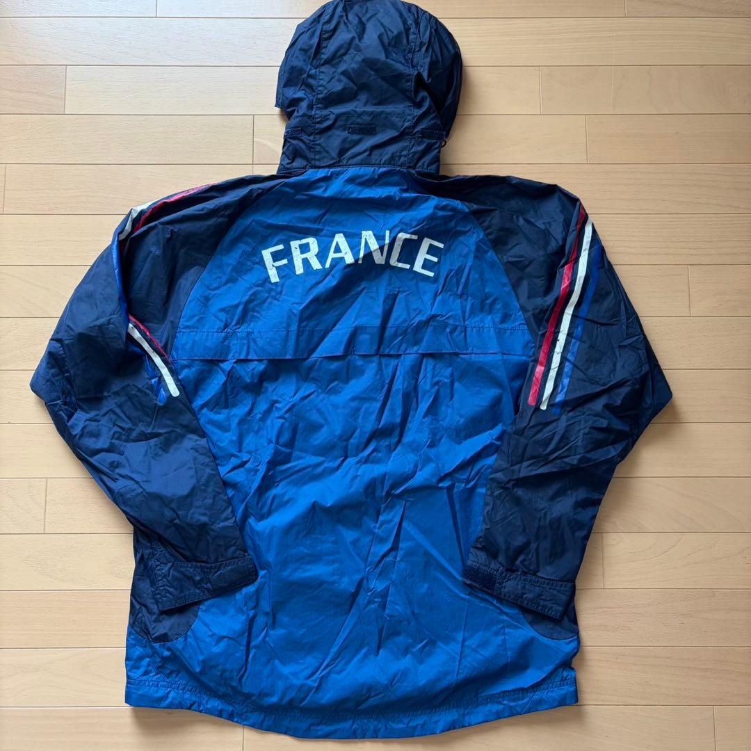美品 adidas アディダス フランス代表 ナイロンジャケット 02-03 Ｌ