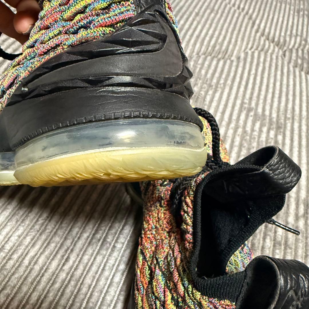 【ナイキ】NIKE LEBRON 15 マルチカラー　24.5cm