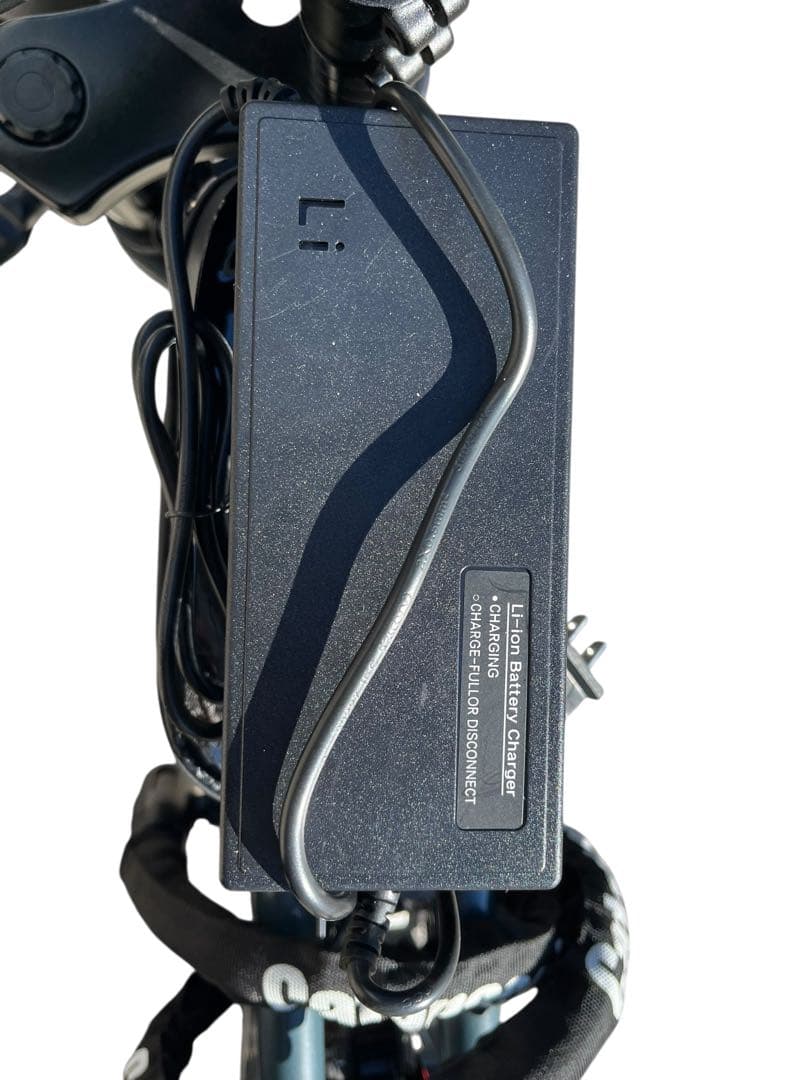 DEEPPOWER 折りたたみ電動自転車 ブラック オマケ付き