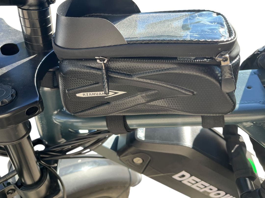 DEEPPOWER 折りたたみ電動自転車 ブラック オマケ付き