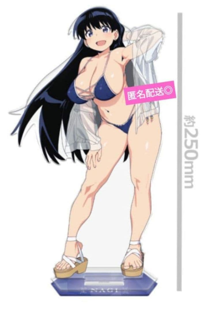 瑠璃の宝石 荒砥 凪 BIGアクリルスタンド 水着ver. コミケ106
