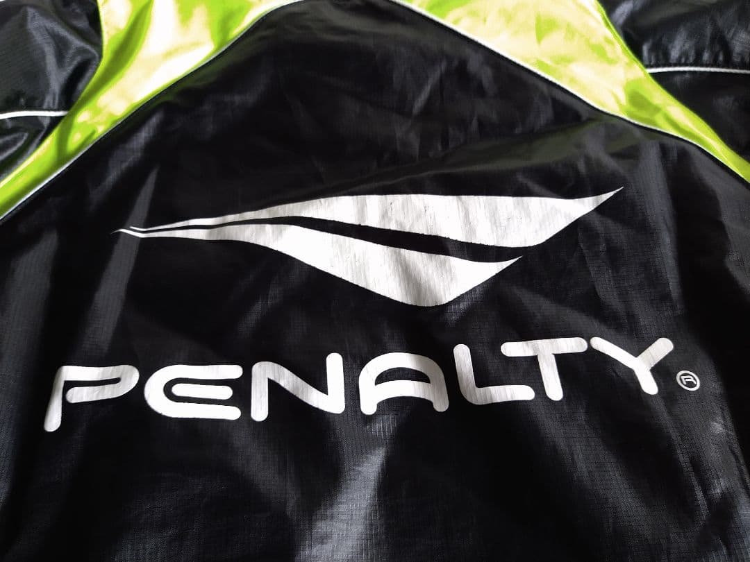 PENALTY ウォーマー Lサイズ　上下セット 黒 × ライム