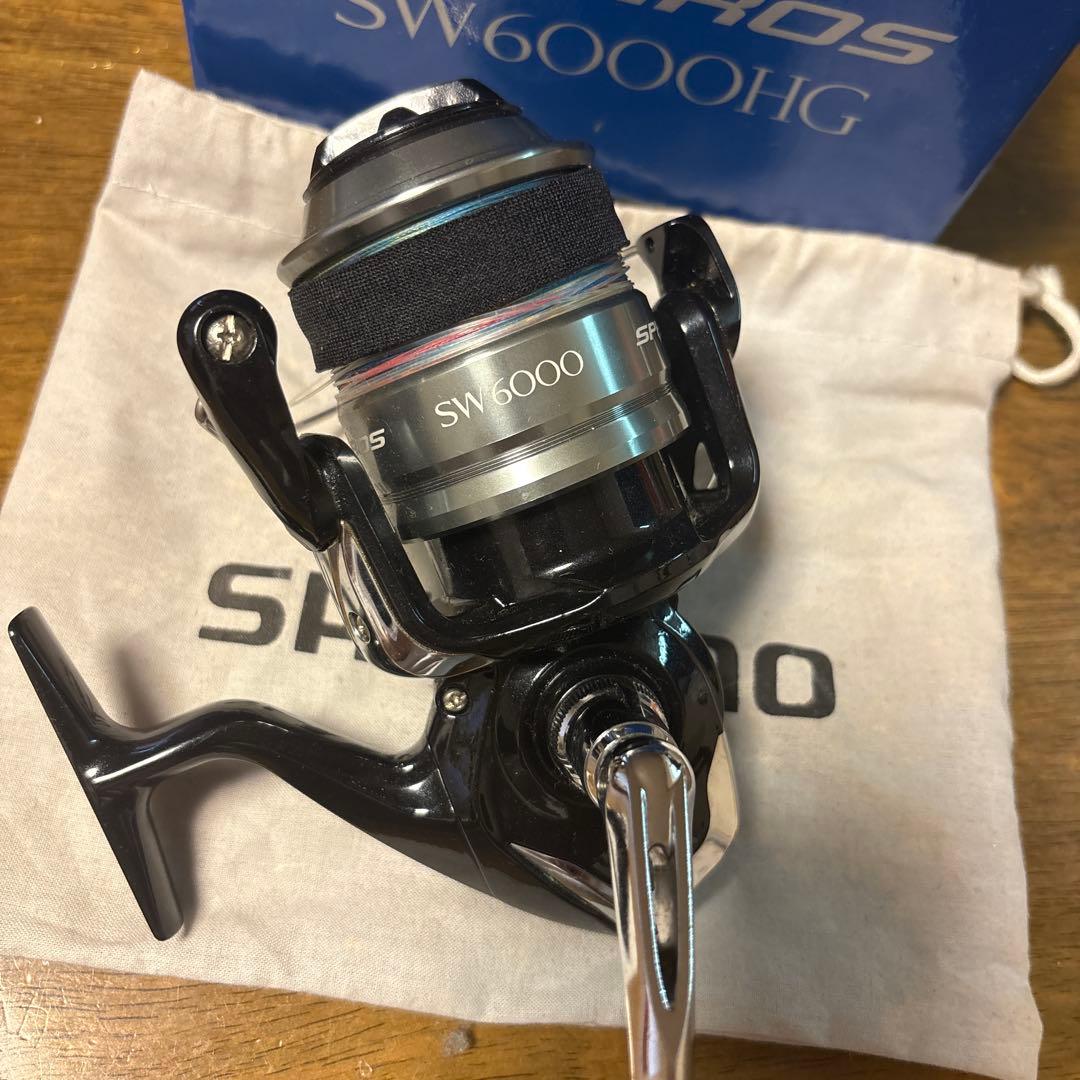 SHIMANO SPHEROS SW6000HG フィッシングリール