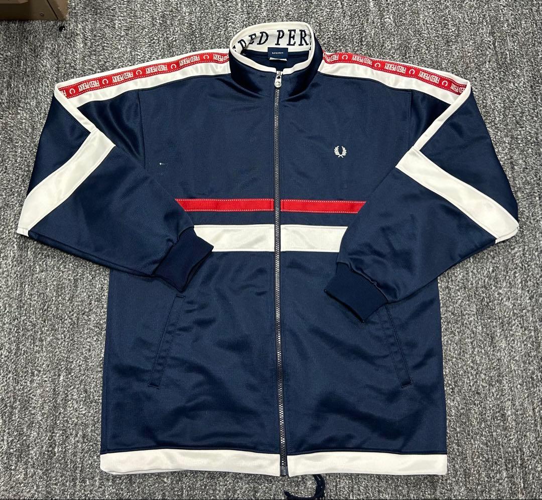 FRED PERRY セットアップ上下 B系 紺 Lサイズ