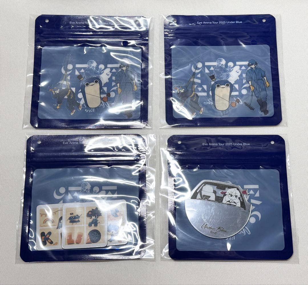 Eve アイコンぬい いぶぬい Eve賞 J賞 ステッカー UnderBlue