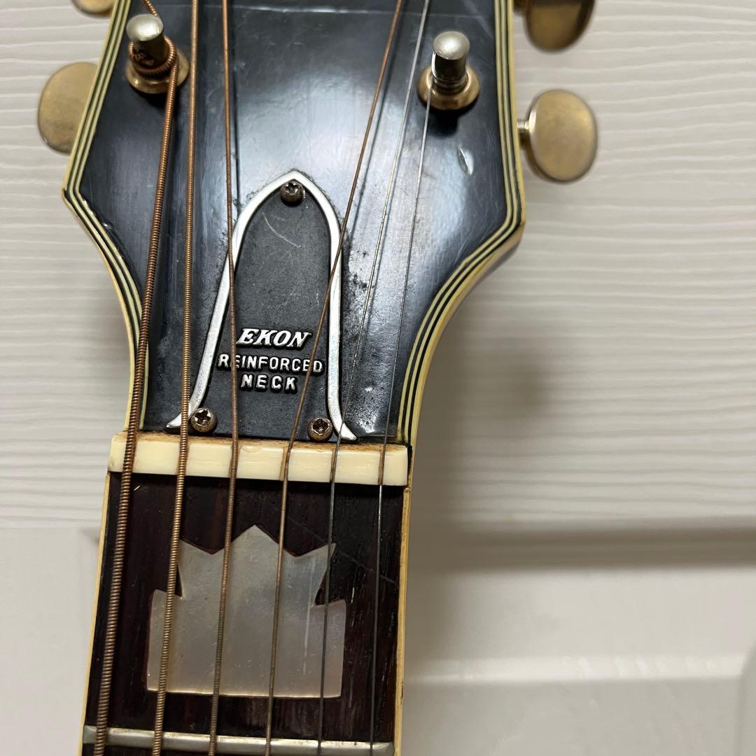 70s EGIMA アコースティックギター　ハミングバード　日本製　J-200
