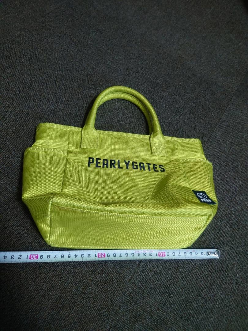 PEARLY GATES パーリーゲイツ　カートバック　ラウンドバック　イエロー