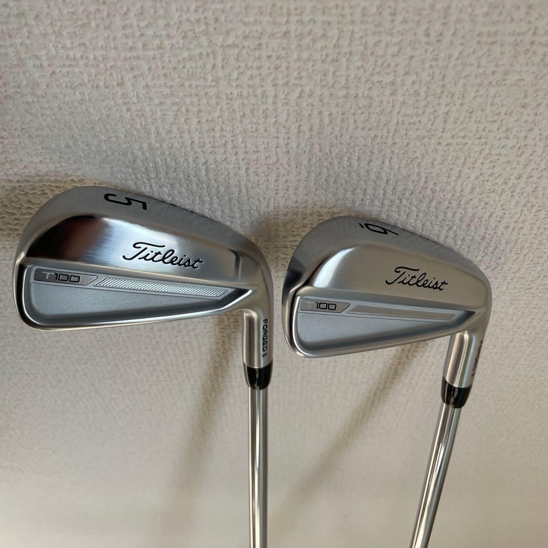 Titleist タイトリストT100 アイアン 2023年 セット(5〜P)