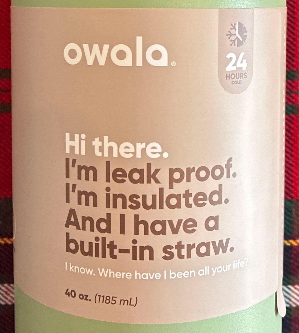 owala FreeSip ステンレスタンブラー 1185ml ブルー