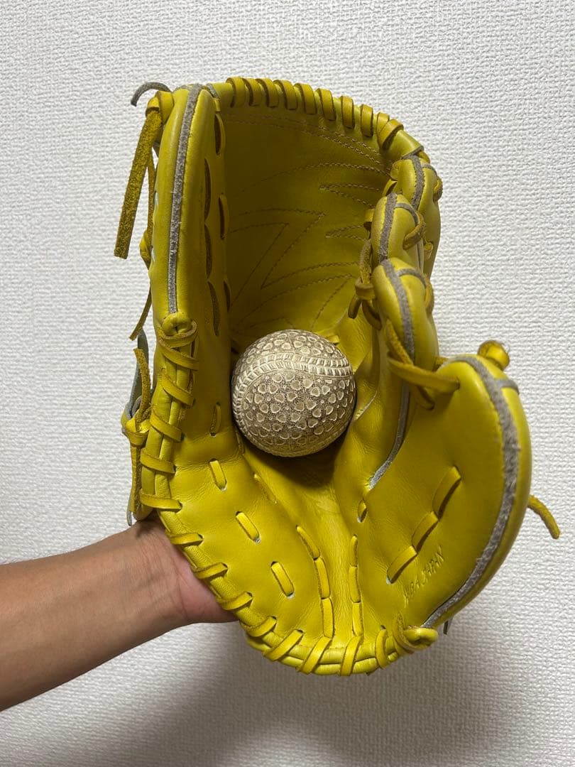 【専用】MizunoPro (ミズノプロ)軟式グローブ イエロー