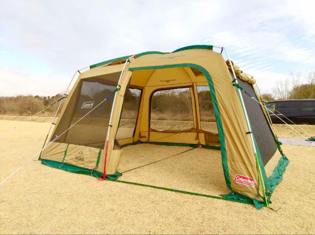 【極美品】コールマンテント タフスクリーンタープ400 ★付属品完備★